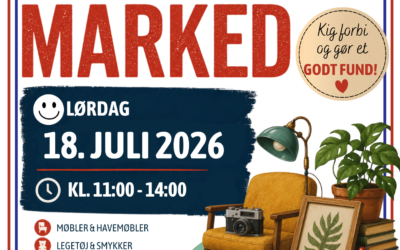Stort udendørs loppemarked lørdag den 18. juli